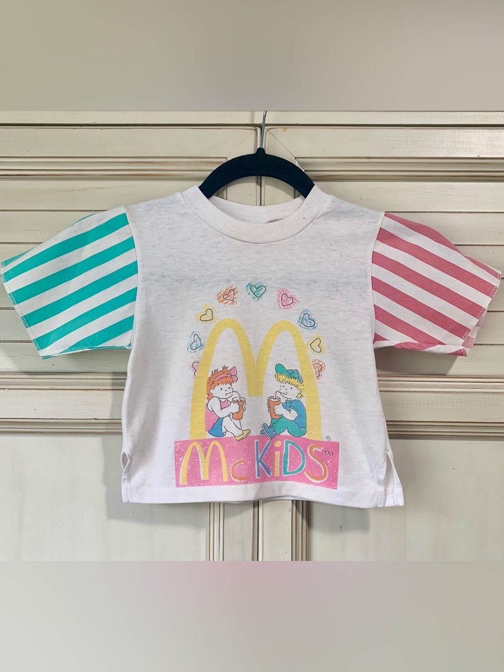 Vintage McDonald's Mckids Shirt Toddler Size 4 Tshirt 80s 90s